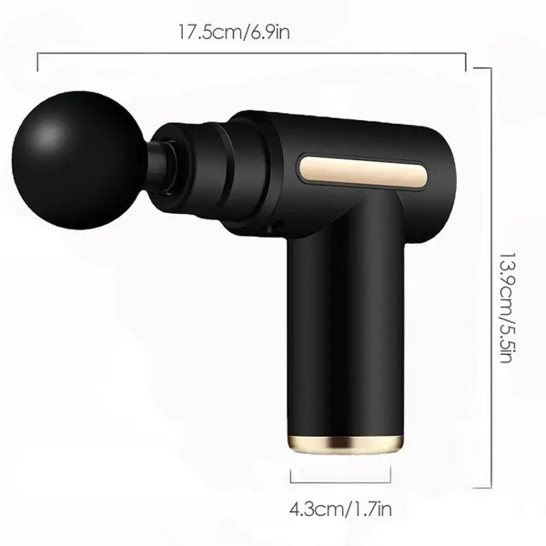 Portable Muscle Massage Gun® for athletes and fitness enthusiasts