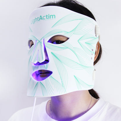 LED Light Silicone Facial Mask