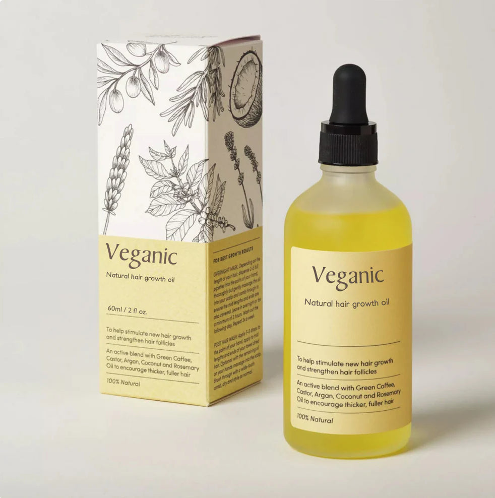Veganic Natural Hair Growth & Scalp Oil