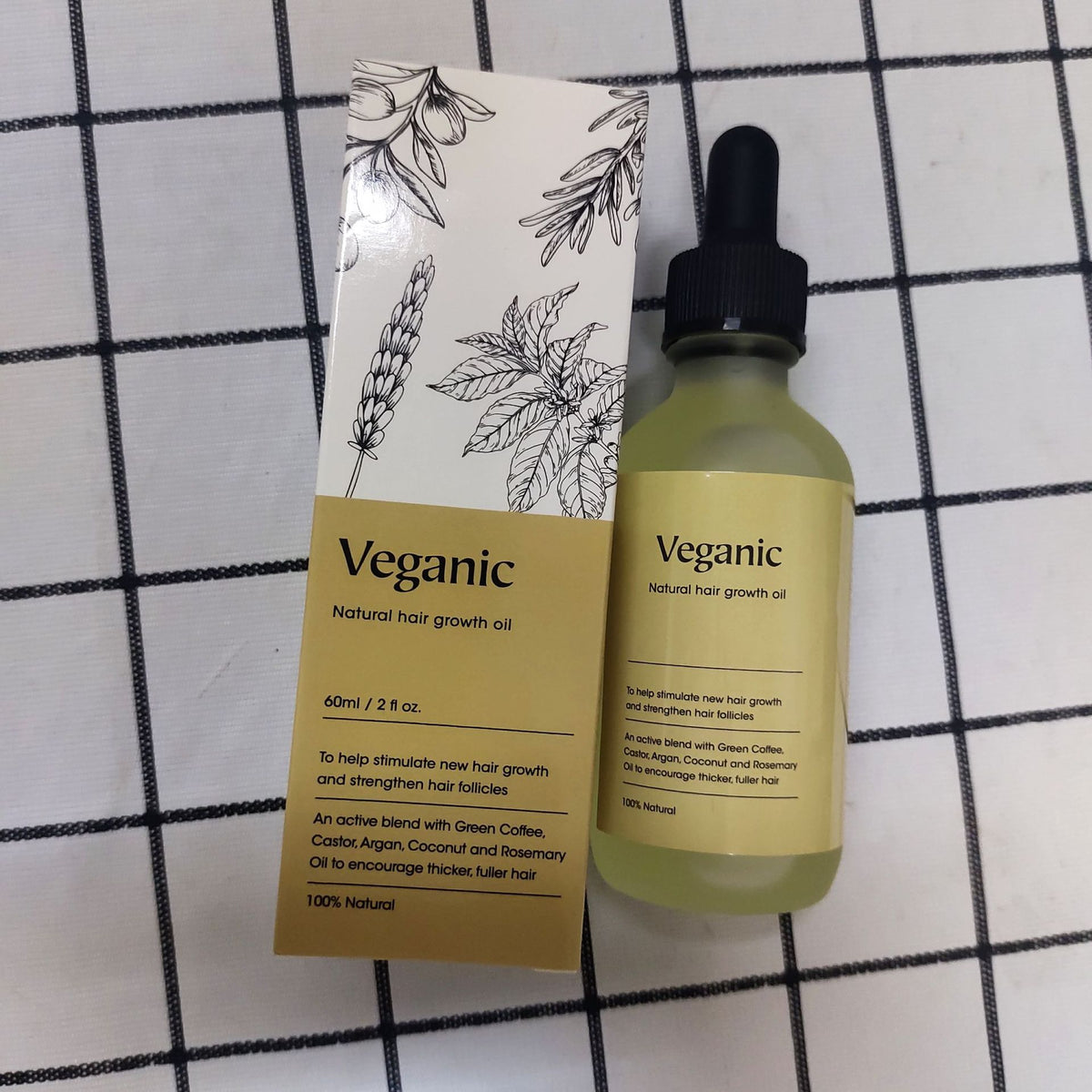 Veganic Natural Hair Growth & Scalp Oil