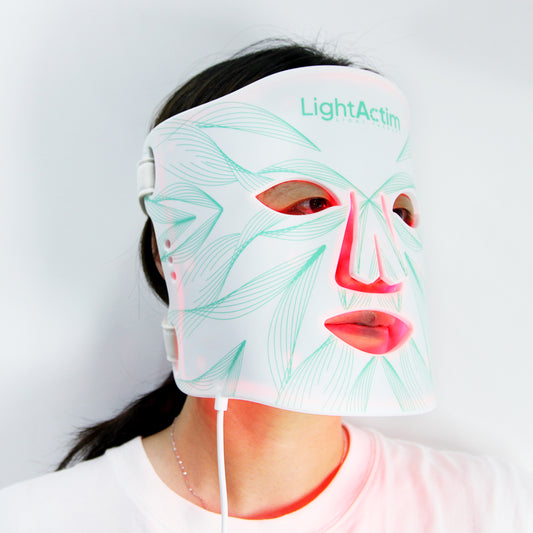 LED Light Silicone Facial Mask