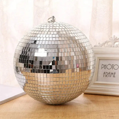 glittering mirror disco ball hanging decoration 2024