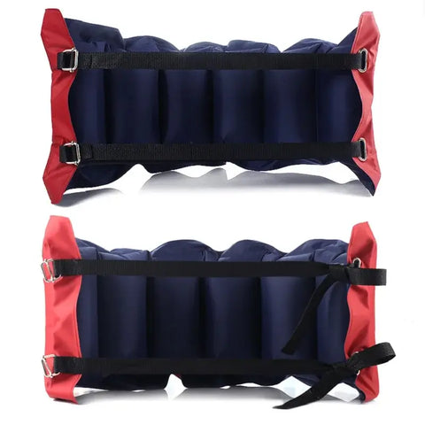 Adjustable inflatable swimming belt waist for safety