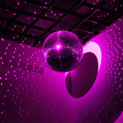 glittering mirror disco ball hanging decoration 2024