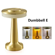 LED Table Light Metal Touch Desktop Decorative Lamp