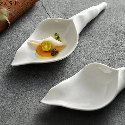 Elegant ceramic dinner plate featuring flower pattern