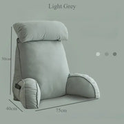 Reading pillow with large back support