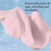 Memory foam lumbar cushion for lower back support