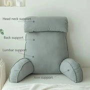 Reading pillow with large back support