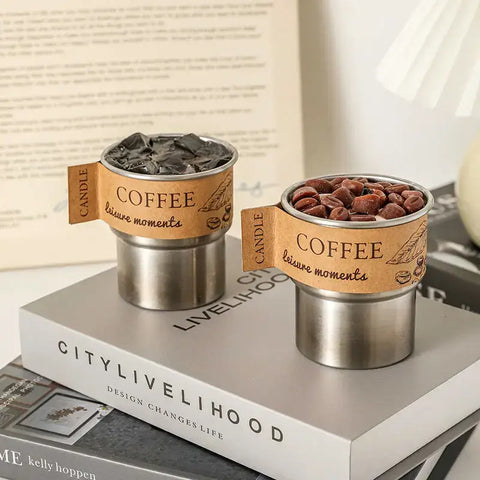 Coffee Bean Scented Candle Premium Sense