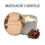 E&D Massage Scented Oil Candle