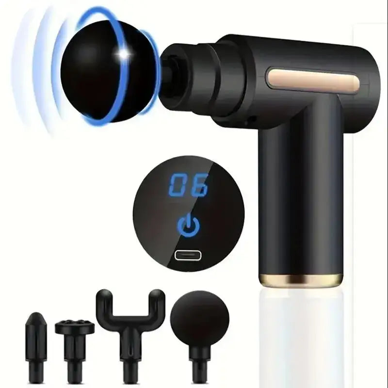 Portable Muscle Massage Gun® for athletes and fitness enthusiasts