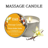 E&D Massage Scented Oil Candle