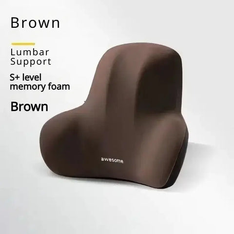 Ergonomic lumbar support cushion for office chair
