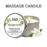 E&D Massage Scented Oil Candle