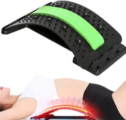 Portable back stretcher for spine alignment therapy