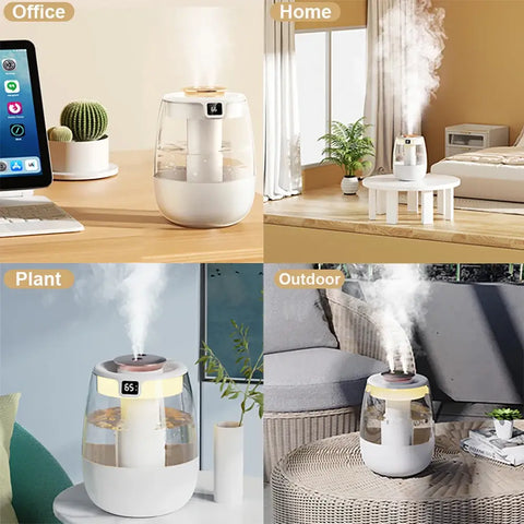 Essential oil compatible 1300ml air humidifier