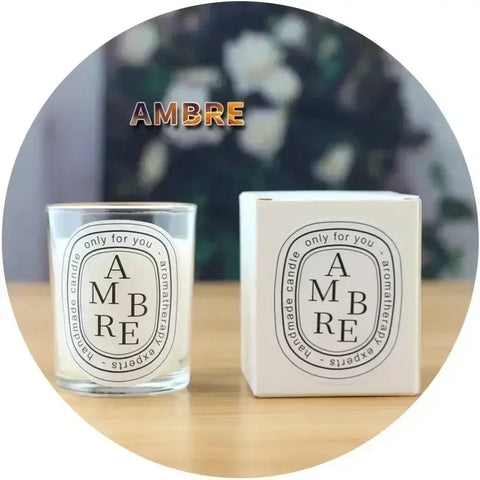 Soft romantic perfume in sleek transparent glass