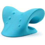 Comfortable neck pillow with built-in massage nodes