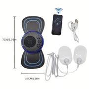 neck massager with 8 massage modes and rechargeable battery