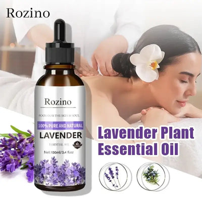 Natural Lavender Essential Oil for Stress Relief – 100ml