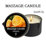E&D Massage Scented Oil Candle
