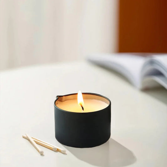 E&D Massage Scented Oil Candle