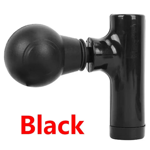 Lightweight deep tissue massager for on-the-go use