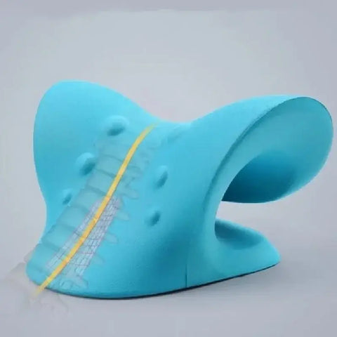 Multifunctional neck massager pillow for home and travel
