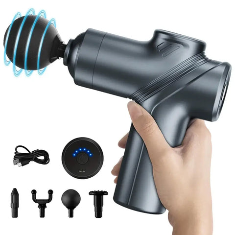 Portable Deep Muscle Massage Gun® with multiple speed settings