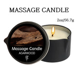 E&D Massage Scented Oil Candle