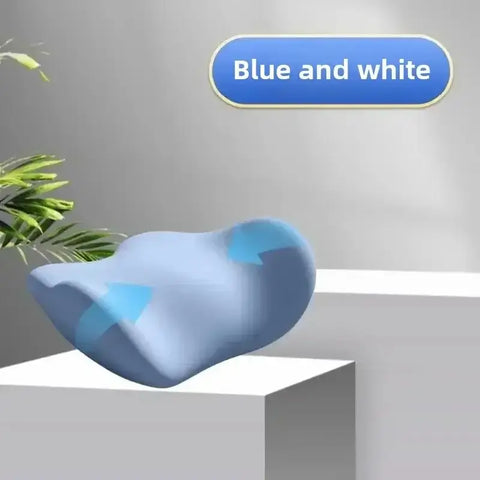 Memory foam lumbar cushion for lower back support