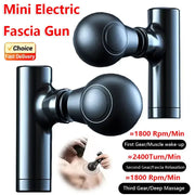 Lightweight deep tissue massager for on-the-go use