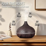 Portable essential oil diffuser and air humidifier