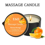 E&D Massage Scented Oil Candle