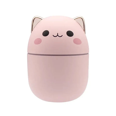Mini cute air humidifier with essential oil diffuser