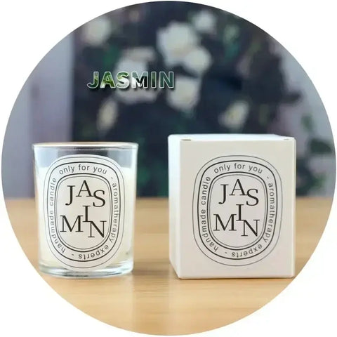 Soft romantic perfume in sleek transparent glass