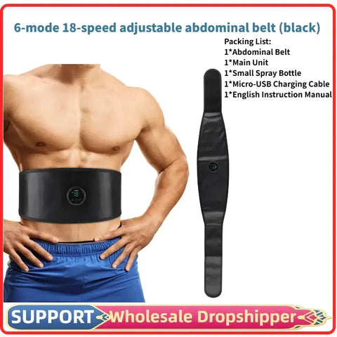 Inflatable lumbar support belt for lower back pain relief
