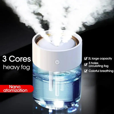2L humidifier designed for home air moisture