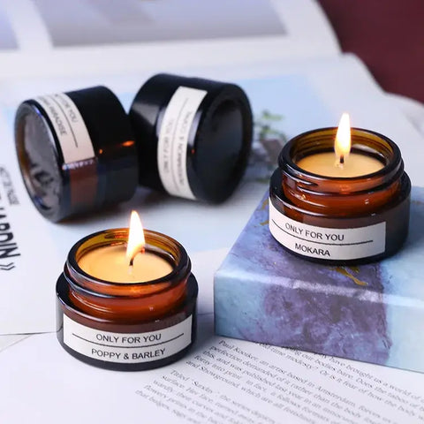 compact natural soy wax scented candle 20g