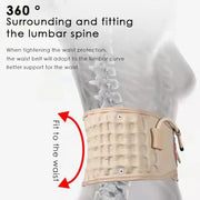 Adjustable waist fixed belt for posture correction
