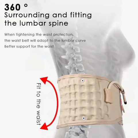 Adjustable waist fixed belt for posture correction