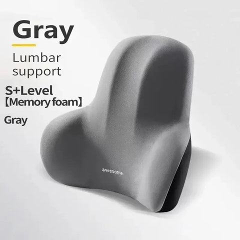 Ergonomic lumbar support cushion for office chair