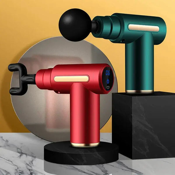 Portable Muscle Massage Gun® for athletes and fitness enthusiasts