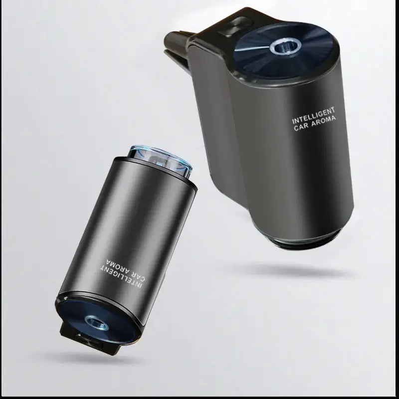 Stylish car aroma diffuser with essential oil scent