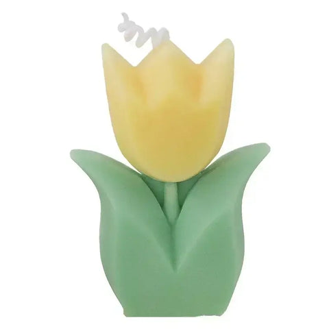 Hand-poured tulip candle for special occasions