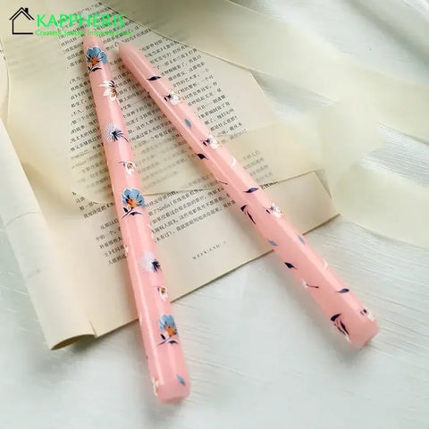 romantic dinner setting with 7.5 inch taper hand candles