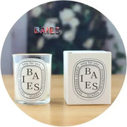 Soft romantic perfume in sleek transparent glass