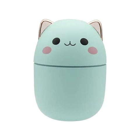 Mini cute air humidifier with essential oil diffuser