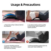 Portable back stretcher for spine alignment therapy